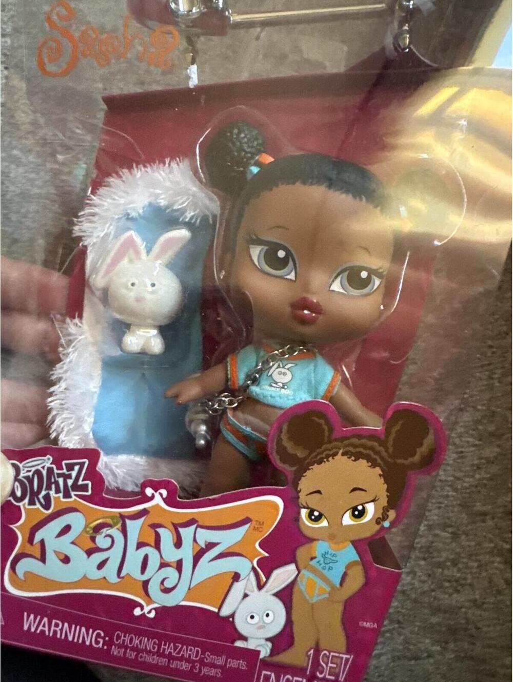Bratz Babyz Sasha Doll MIB Bunny Boo Pet MGA Funky First Years NEW